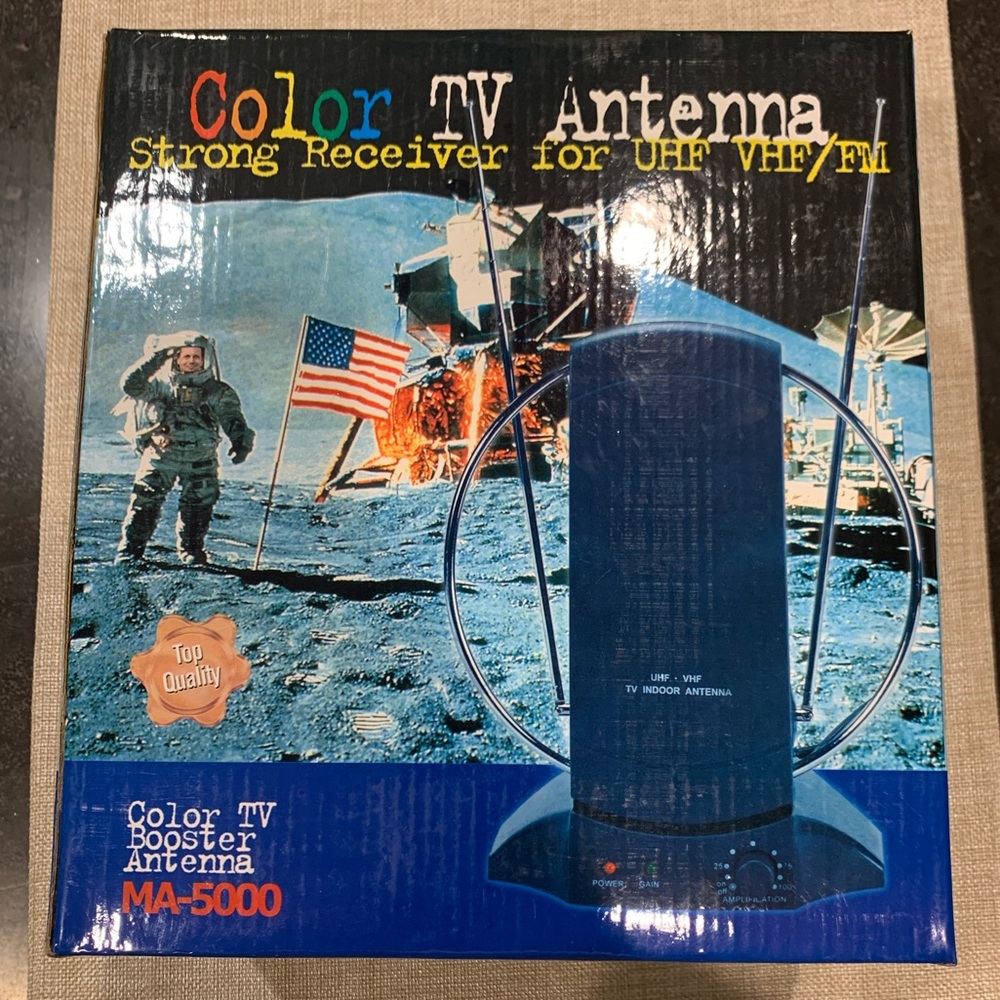 Color TV Booster Antenna MA-5000 for UHF/VHF/FM